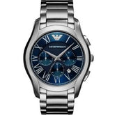 Emporio Armani Men’s Analogue Quartz Stainless Steel Blue Dial 45mm Watch AR11082